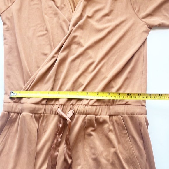 Heartloom Ulla Knit Brown Jumpsuit Size Small - Picture 8 of 13